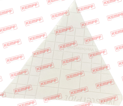 93435 Aufkleber rotes Dreieck 110x110x110mm